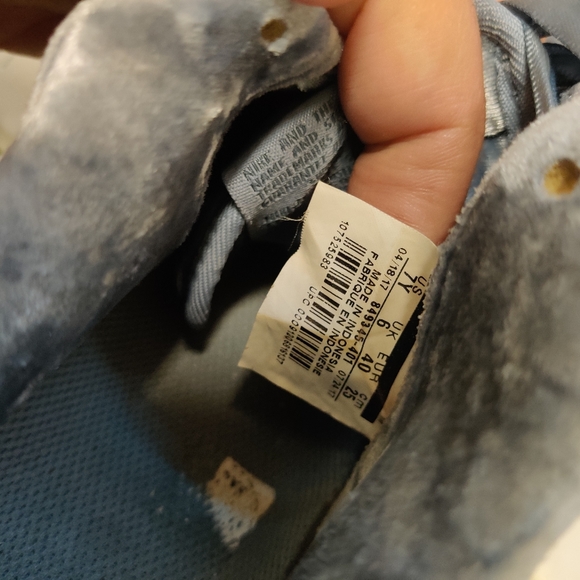 Nike air force 1 low dark sky blue sz 7y - Picture 8 of 8